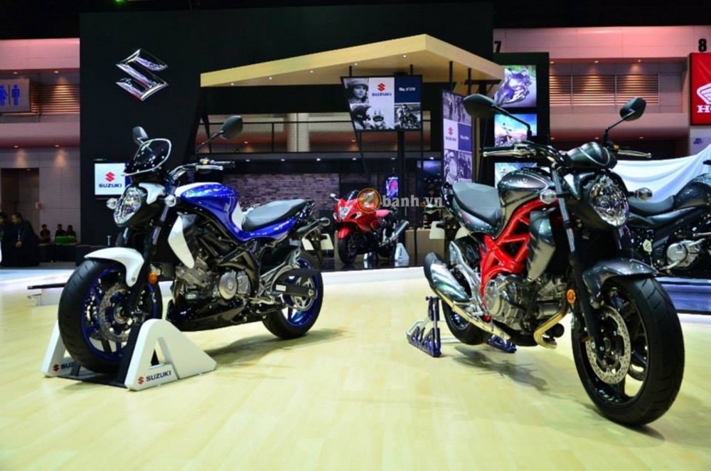 Suzuki Big Bike tai Motor show 2014 - 2