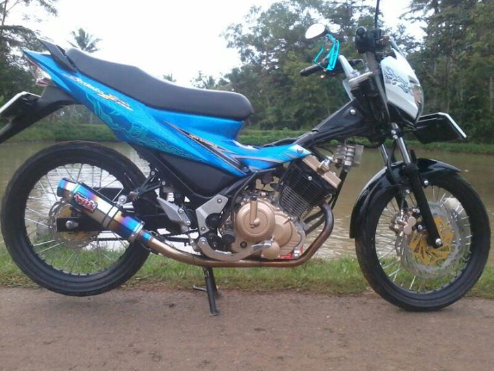 Suzuki Raider R150 mau xe duoc do drag nhieu nhat - 3