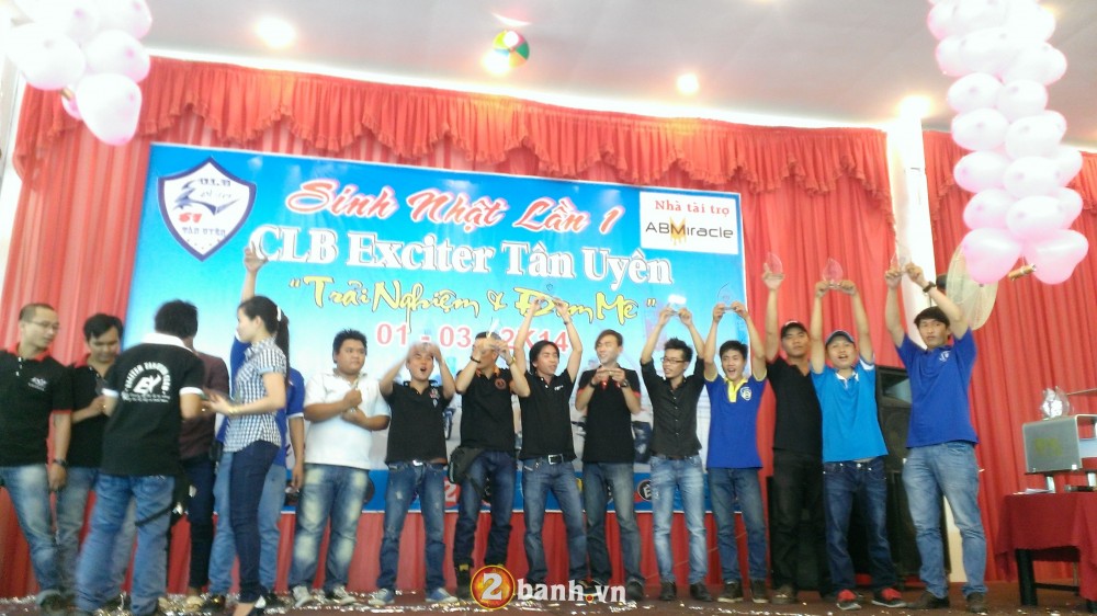 Team Exciter VLC Tham du sinh nhat 1 tuoi CLB Exciter Tan Uyen - 16