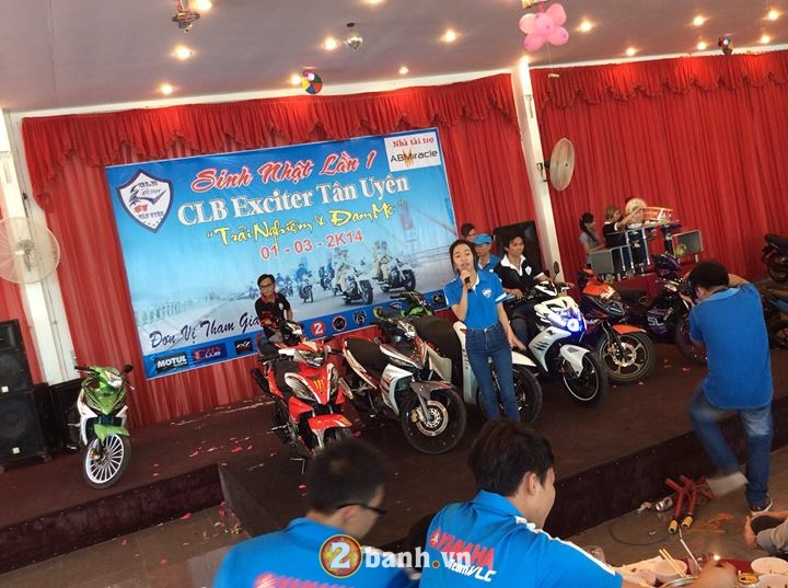 Team Exciter VLC Tham du sinh nhat 1 tuoi CLB Exciter Tan Uyen - 17