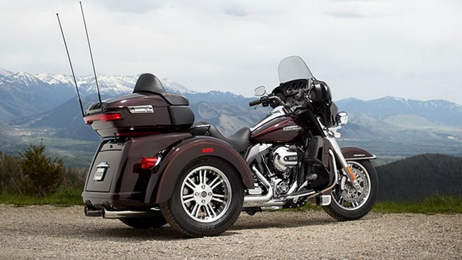 Tri Glide Ultra 2014 mau xe 3 banh cua Harley Davidson