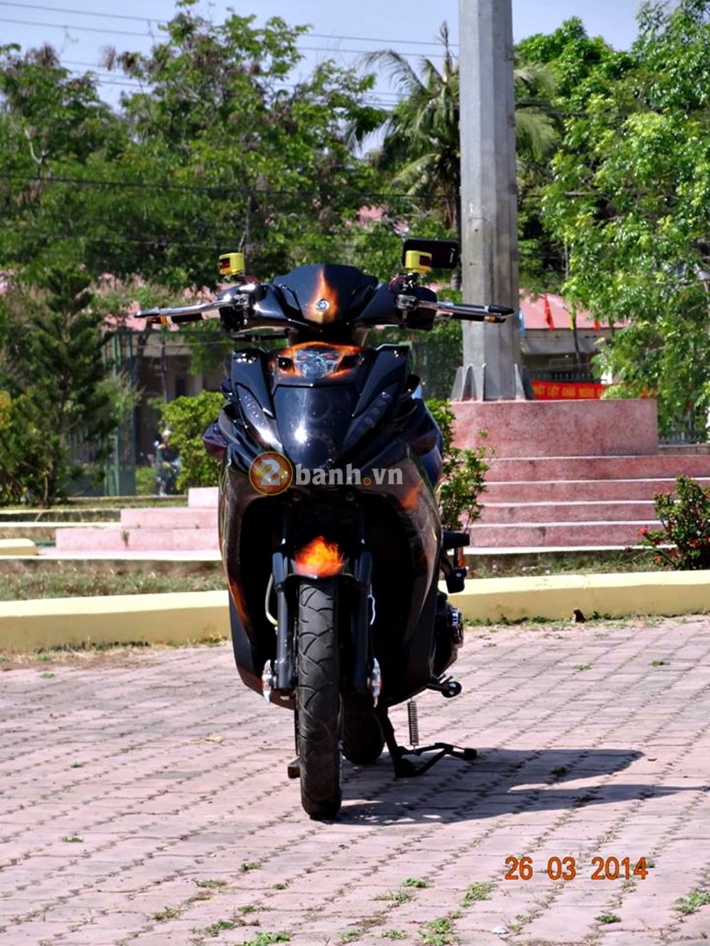 Yamaha Nouvo SX Ghost Rider Version - 4