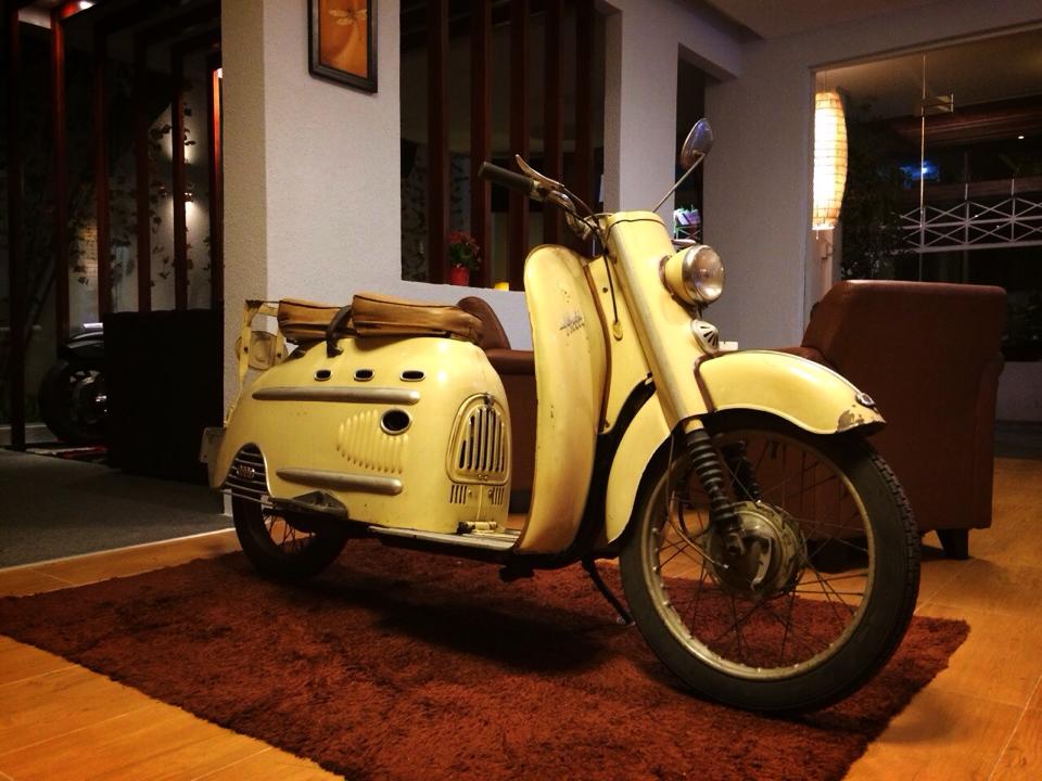 Audi Hobby 50cc 1955 scooter 2 thi co