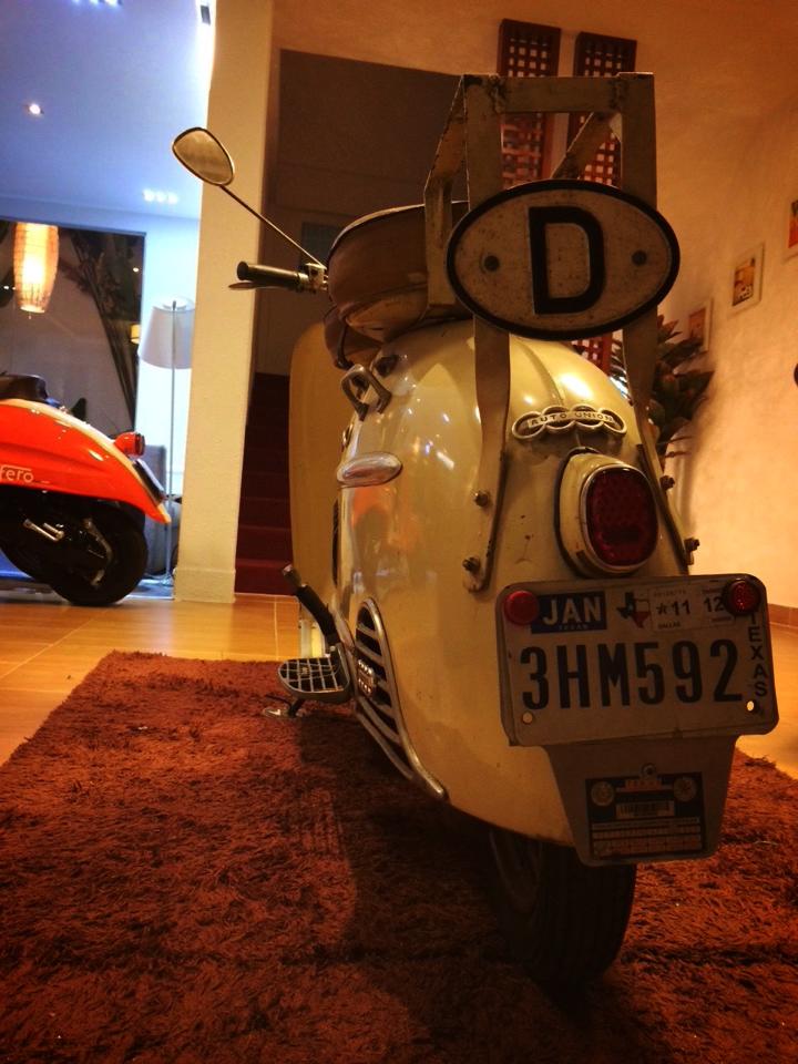 Audi Hobby 50cc 1955 scooter 2 thi co - 5