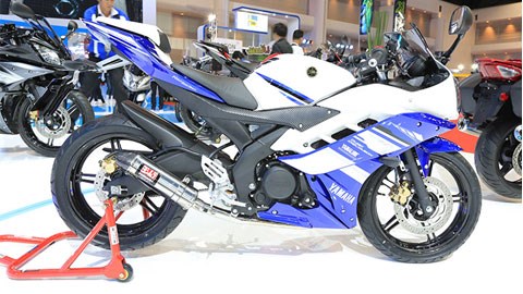 Can canh Yamaha YZFR15 2014 tai Bangkok Motor Show 2014