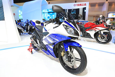 Can canh Yamaha YZFR15 2014 tai Bangkok Motor Show 2014 - 2