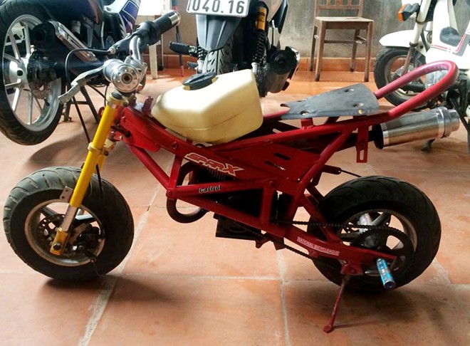 Ngam xe do mini phong cach Ducati Streetfighter tai VN - 2