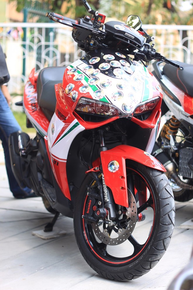 Nouvo do phong cach Ducati 1199 tai Scooter Festival 2014 - 2