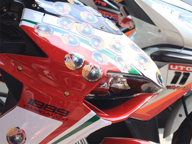 Nouvo do phong cach Ducati 1199 tai Scooter Festival 2014 - 4
