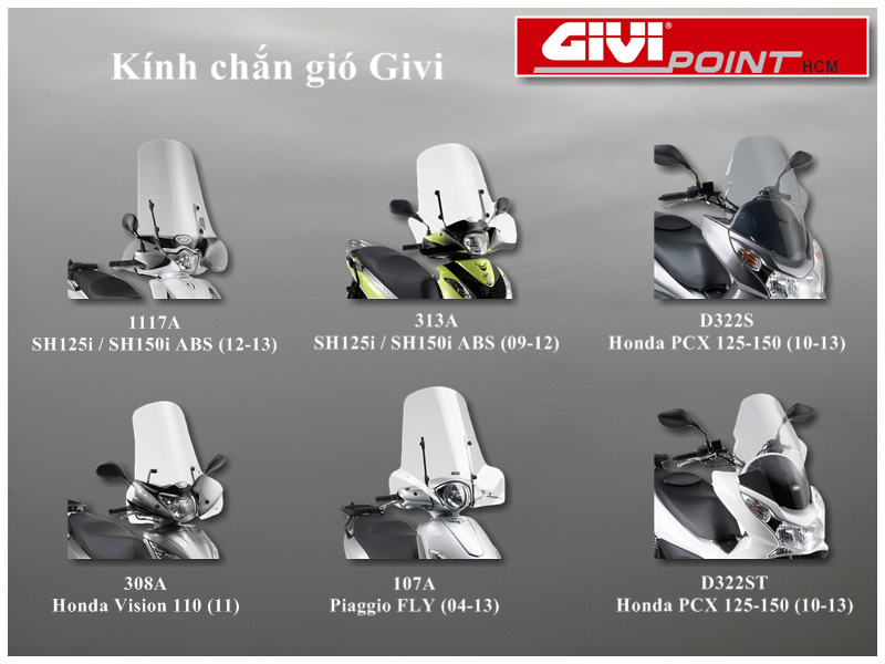 Phu kien do choi xe may moto tu GIVI - 4