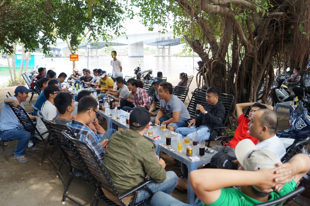 Suzuki Raider Offline Cafe tai cau Saigon Ho Ban Nguyet Q7 Phan 1 - 14