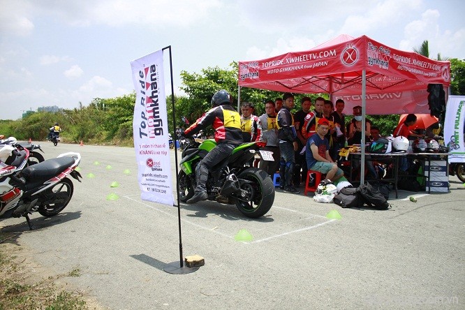 TopRide Moto Gymkhana VN 2014 Anh tai hoi ngo tai Sai Gon - 8