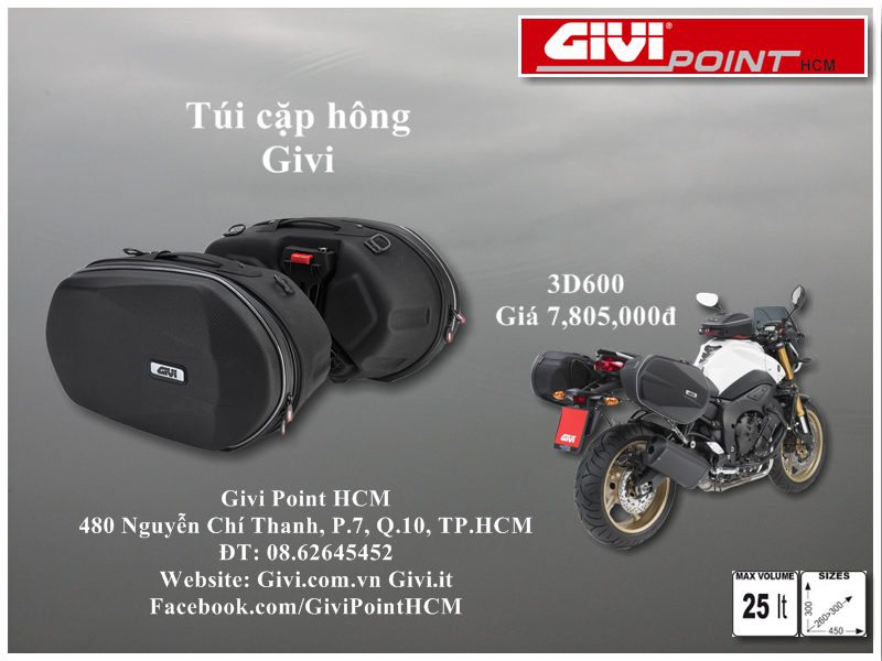 Tui deo va Balo GIVI cac loai - 13