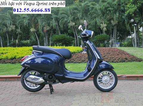 Vespa Sprint dong xe piaggio moi phong cach y chi can 21900000 vnd