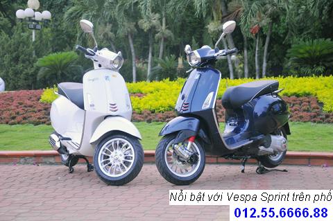 Vespa Sprint dong xe piaggio moi phong cach y chi can 21900000 vnd - 2