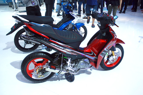 Yamaha Spark 115i Sirius 2014 phong cach cua mot chiec xe dua - 3