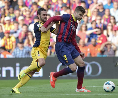 Gerard Pique bi troi chat o Barca toi nam 2019 - 2