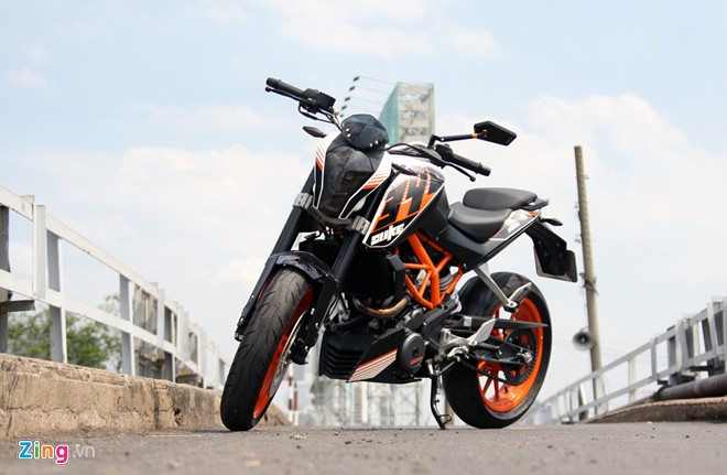 KTM Duke 390 mau xe nhanh nhen