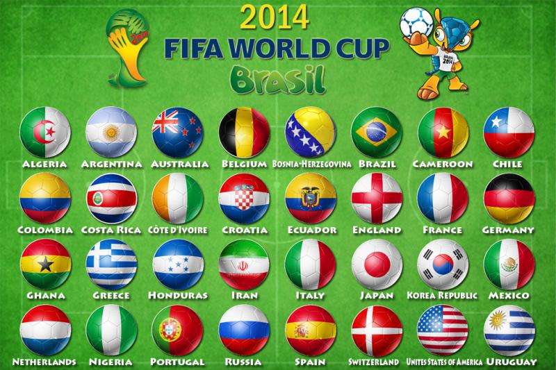 Lich thi dau WORLD CUP 2014 Brazil va ket qua World Cup 2014 - 3