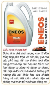 Phan phoi dau nhot ENEOS so 1 Nhat Ban toan mien Bac