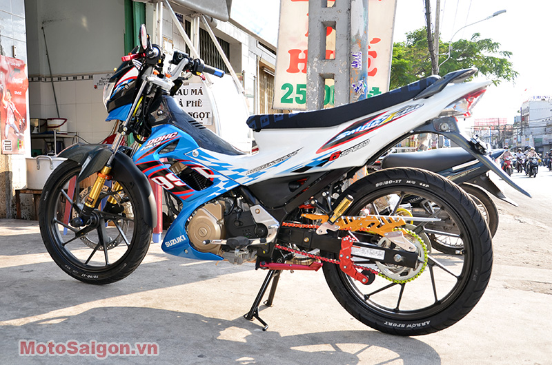Suzuki Raider Blue Racing  Decal4Bike Center
