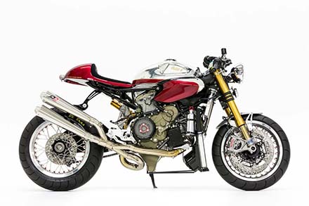 Ducati 1199 Panigale S phien ban Cafe Racer - 3