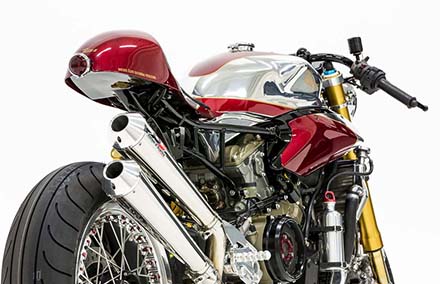 Ducati 1199 Panigale S phien ban Cafe Racer - 12