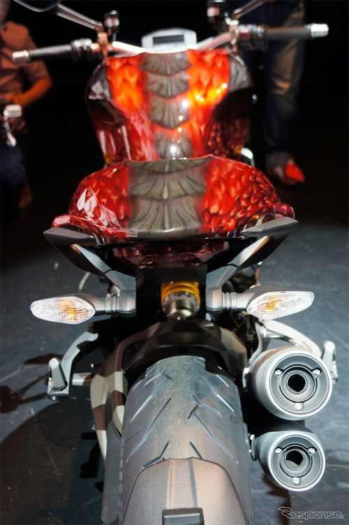 Ducati Monster Hunter cuc ngau va ham ho voi quai vay Rioreus - 8