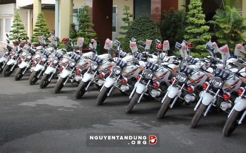 Honda CBX250 xe moto dac chung cua CSGT Tp Ho Chi Minh
