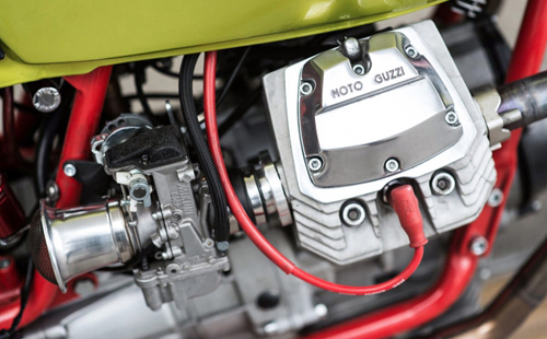 Moto Guzzi V65 do cafe racer cua nhiep anh gia - 5