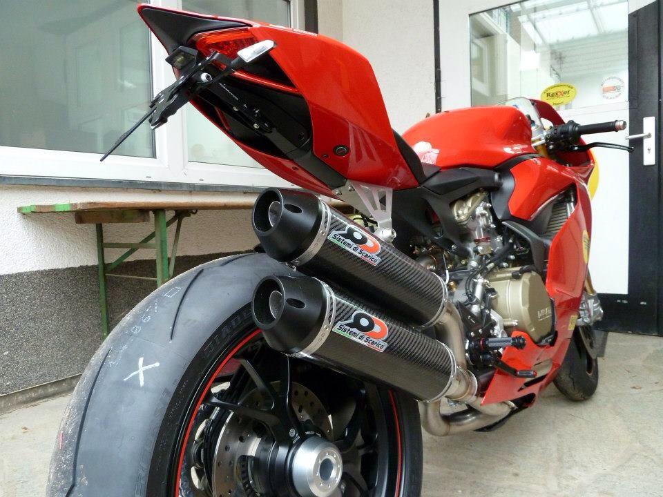Ducati 1199 with QD Exhaust - 3