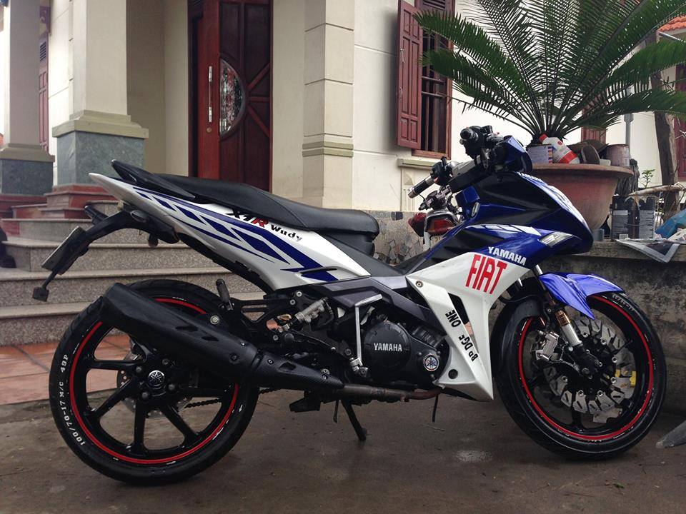Yamaha Exciter do X1R rat chat va chieu choi voi style FIAT