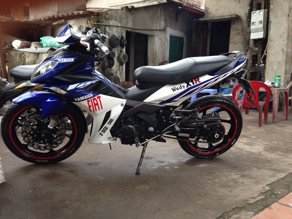 Yamaha Exciter do X1R rat chat va chieu choi voi style FIAT - 2
