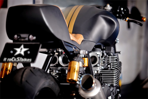 Yamaha XJR1300 Stealth do cafe racer voi cam hung tu chien dau co - 10