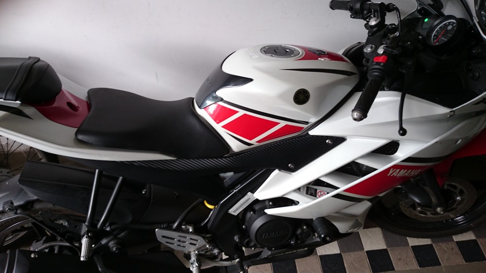 Ban moto Yamaha R15 v20 2013 Trang limited edition moi keng xa beng ODO 2000km - 3