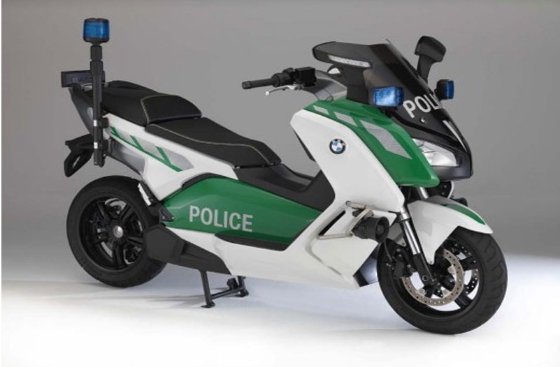 BMW C Evolution phien ban Police
