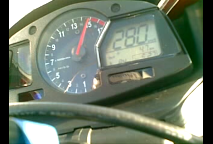 Clip Honda CBR 600RR ABS 2009 maxspeed 280kmh