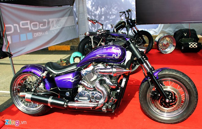 Dan moto doc khung tai ngay hoi Viet Nam Motorbike Festival - 2