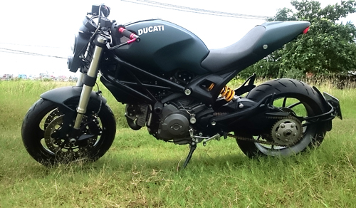 Ducati Monster 795 xe moto do doc la tai Hai Phong - 2