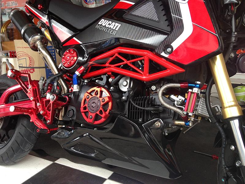 Honda MSX phien ban Ducati cuc chat - 2