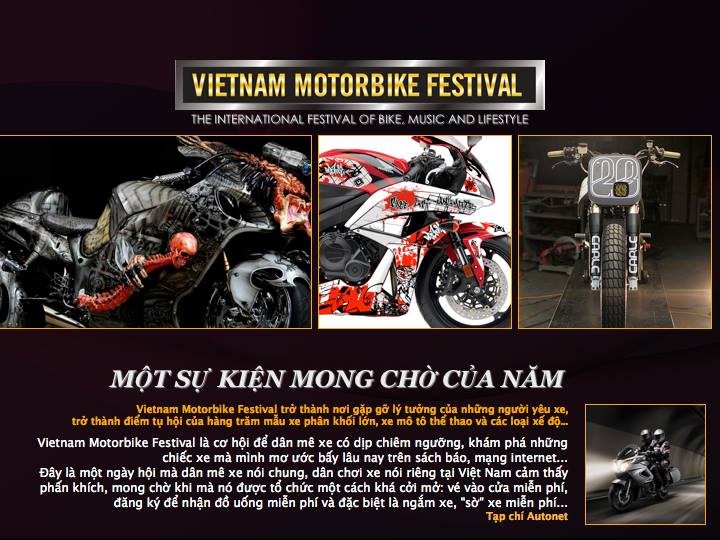 Ngay hoi VietNam Motorbike Festival diem den cua nhung cuoc choi - 3