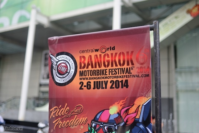 Tham quan trien lam Bangkok Motorbike Festival 2014