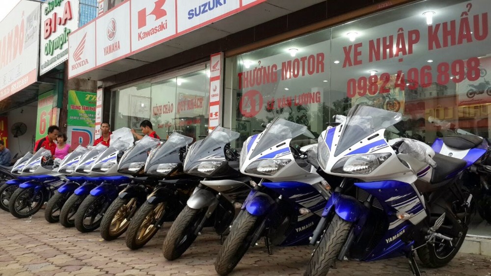 Thuong Motor Cap ben dan Yamaha R15 2014 - 2