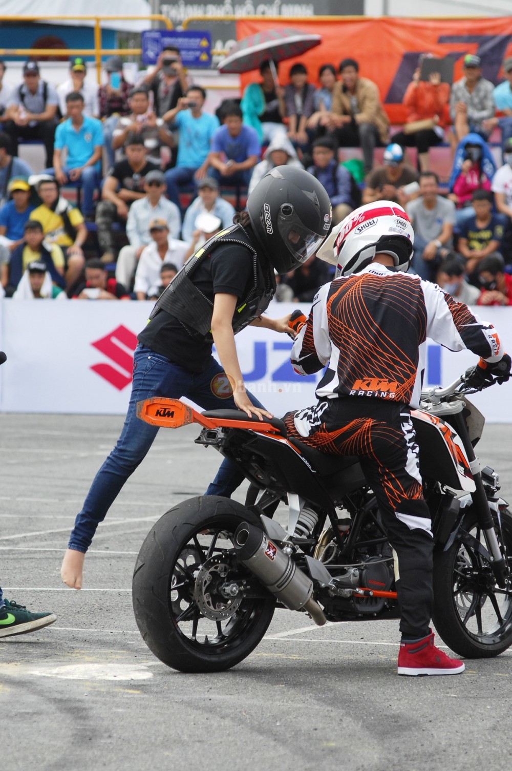 Xem man trinh dien thot tim tai Vietnam Motorbike Festival 2014 - 8