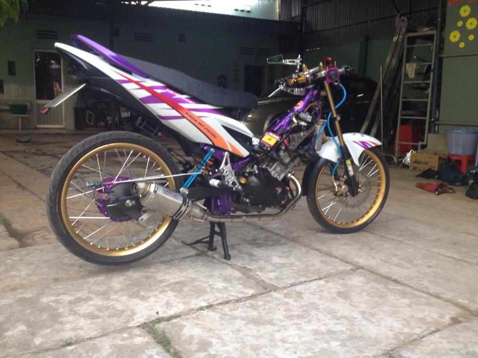 Yamaha Exciter Violet Drag Racing - 2
