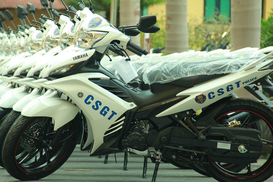 Yamaha trao tang 50 xe Sirius FI Exciter cho CSGT CSCD Ha Noi - 3