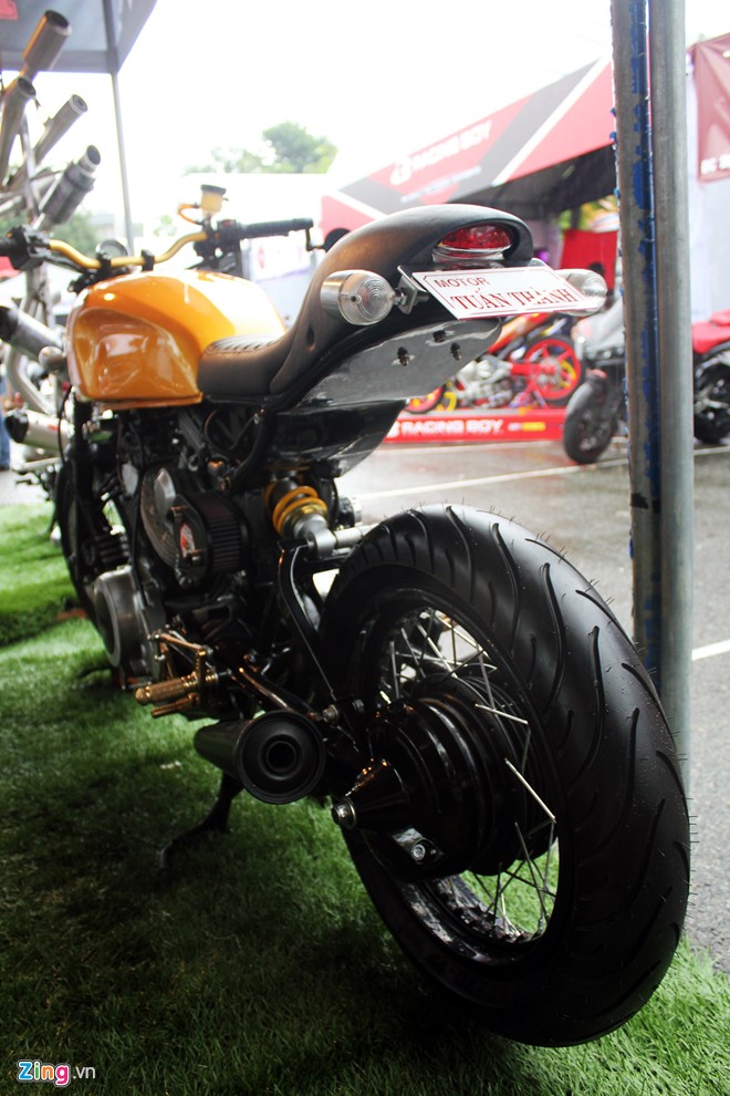 Yamaha VX750 do cafe racer cuc ki phong cach tai ngay hoi moto - 6