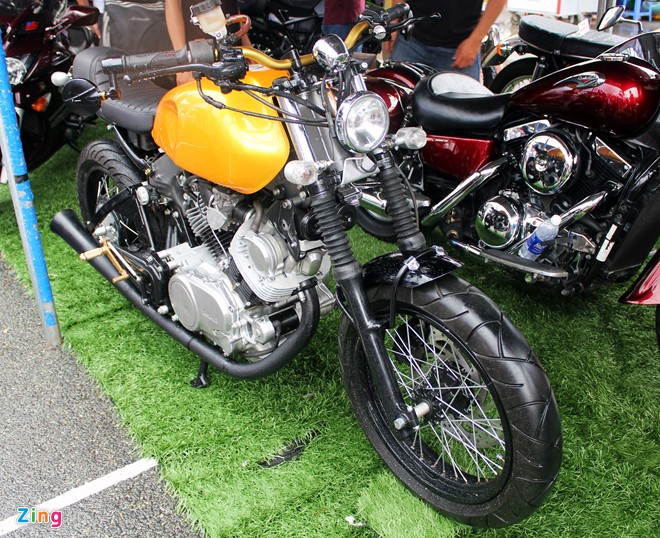 Yamaha VX750 do cafe racer cuc ki phong cach tai ngay hoi moto - 13