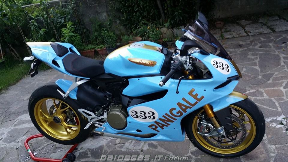 Ducati 1199 Panigale xanh Rizla la doi - 2