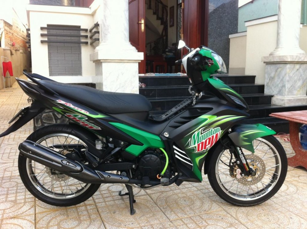 Exciter phien ban nuoc tang luc Mountain Dew